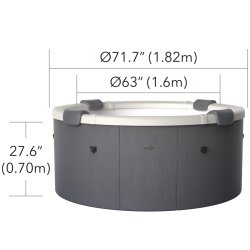 Mspa Denver Udespa 6 personer Wifi